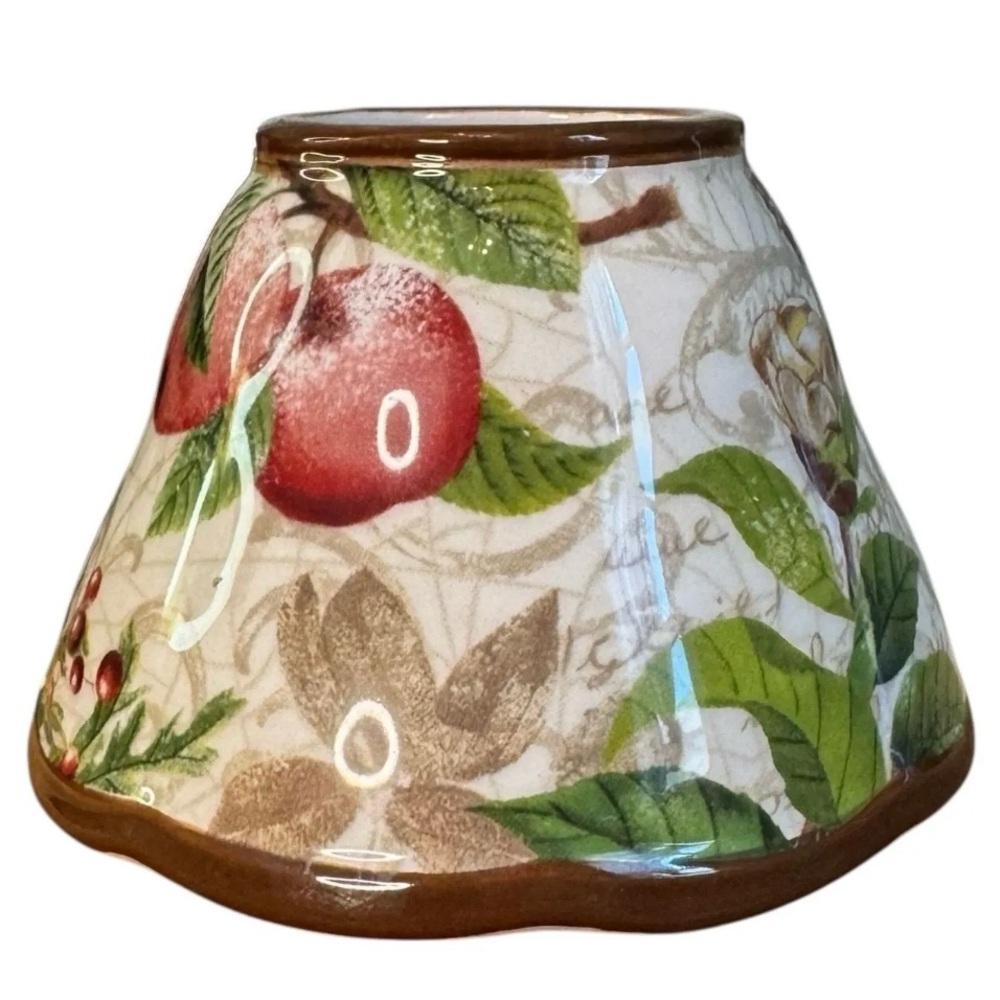 Yankee Candle Apple and Leaf Decor Shade GUC